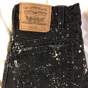 Vintage upcycled Levi's shorts